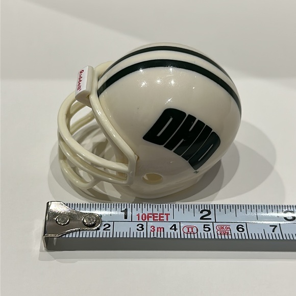 Ohio Bobcats NCAA Vintage Pocket Pro Mini Riddell Football Helmet - Picture 4 of 6